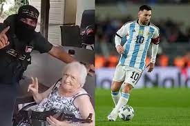 La anciana se salvó de ser secuetrada por invocar a Lionel Messi