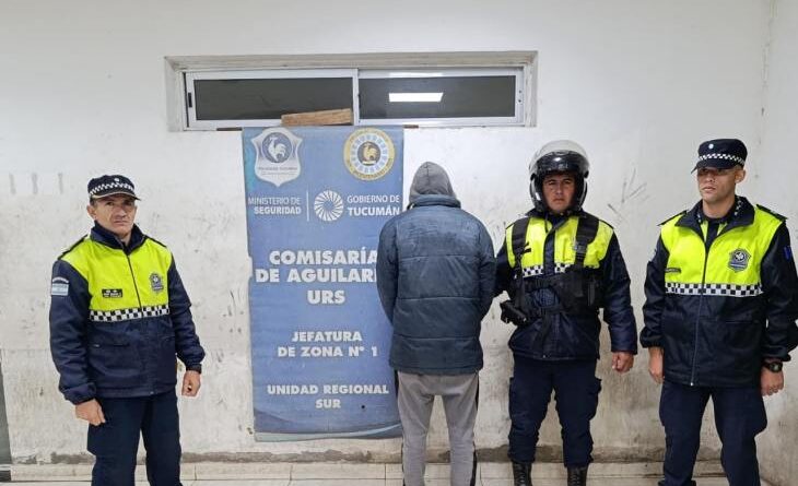 Aguilares: atrapan a joven que intentó matar a su padre con un machete